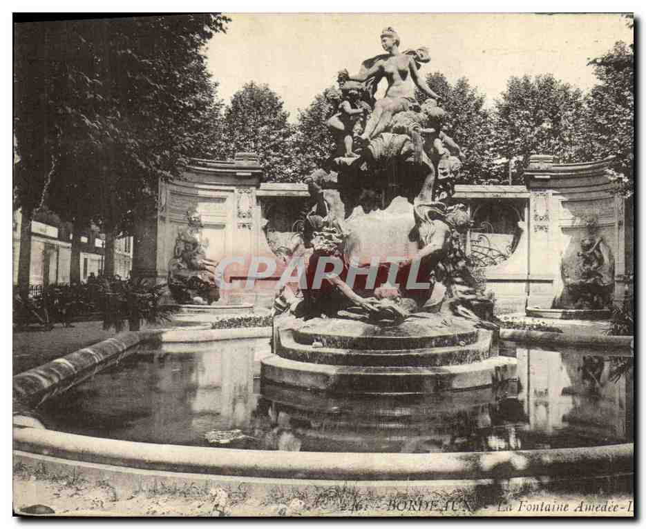 Bordeaux — La Fontaine Amedée — éditeur CPAPHIL, n°46