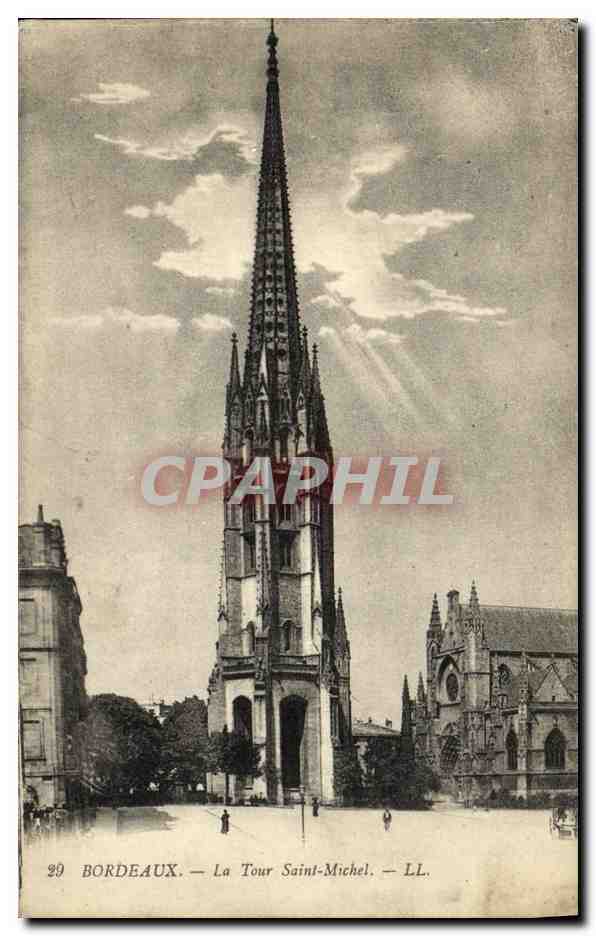 Bordeaux — La Tour Saint-Michel — LL. n°29