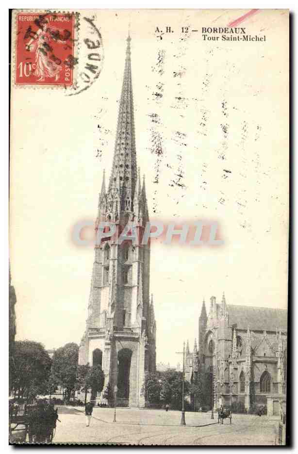 CPA Bordeaux Tour Saint Michel