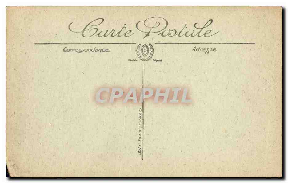 CPA Bordeaux La Rade vue de la Tour St Michel Bateaux  — Verso