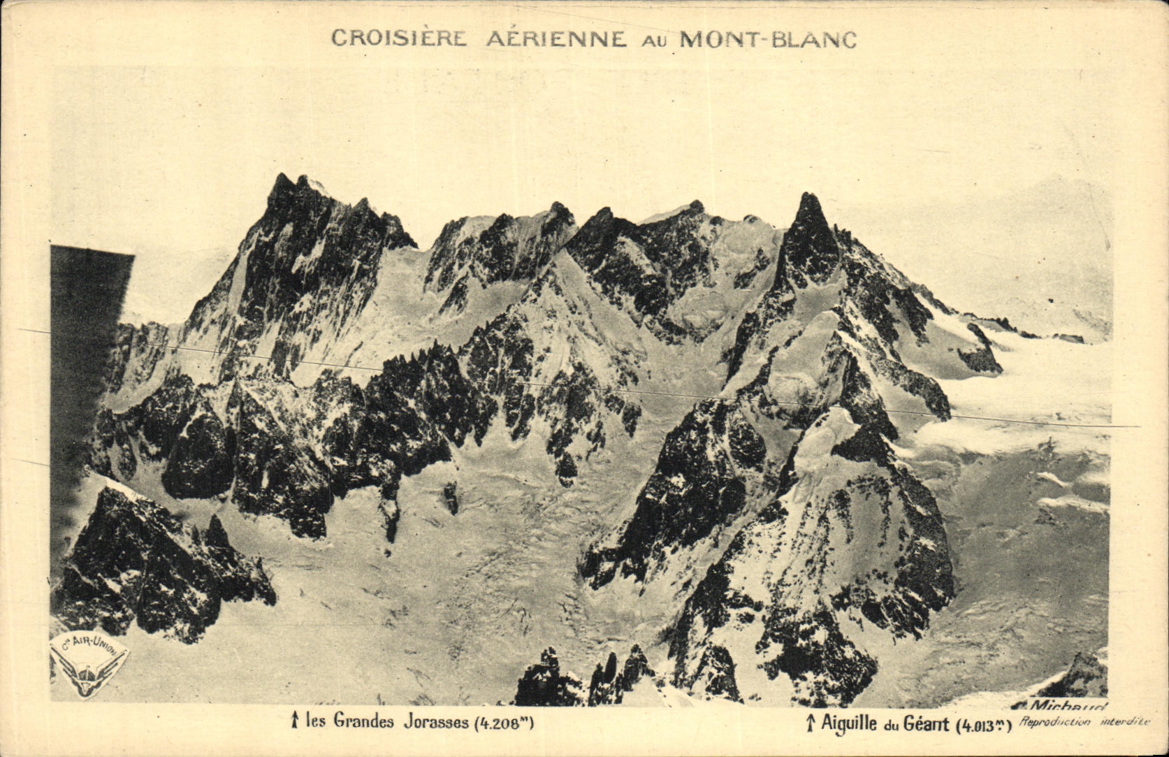 CPA Chamonix Mont Blanc Croisiere Aerienne