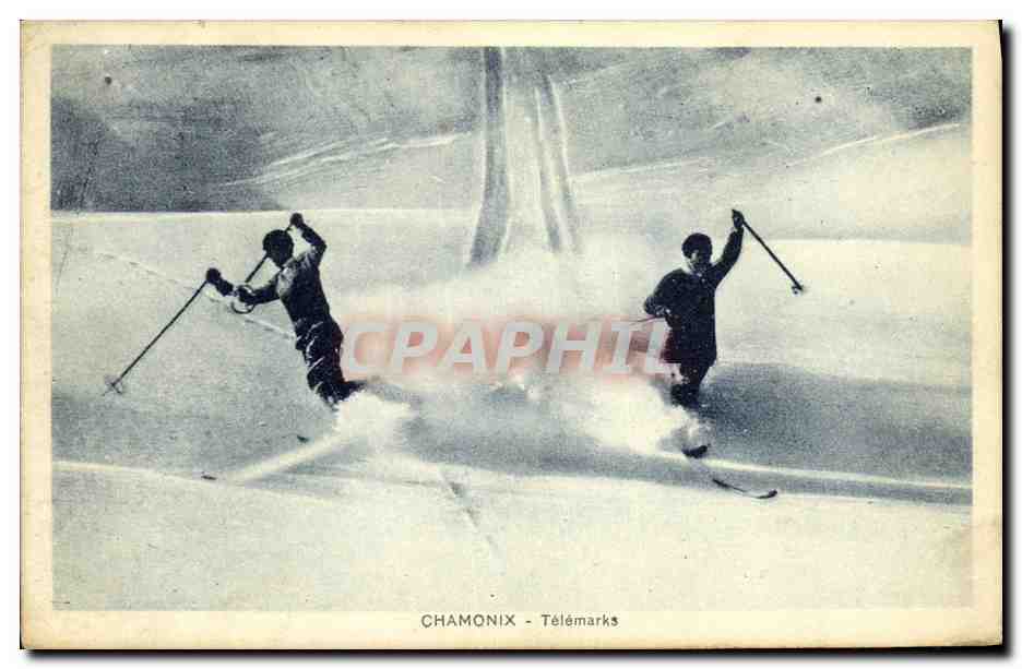CPA Chamonix Telemarks Ski