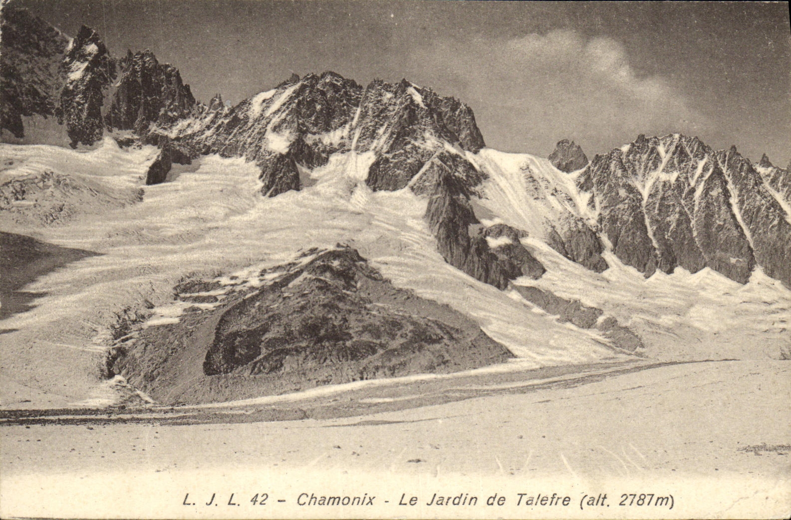 CPA Chamonix Le Jardin de Talefre