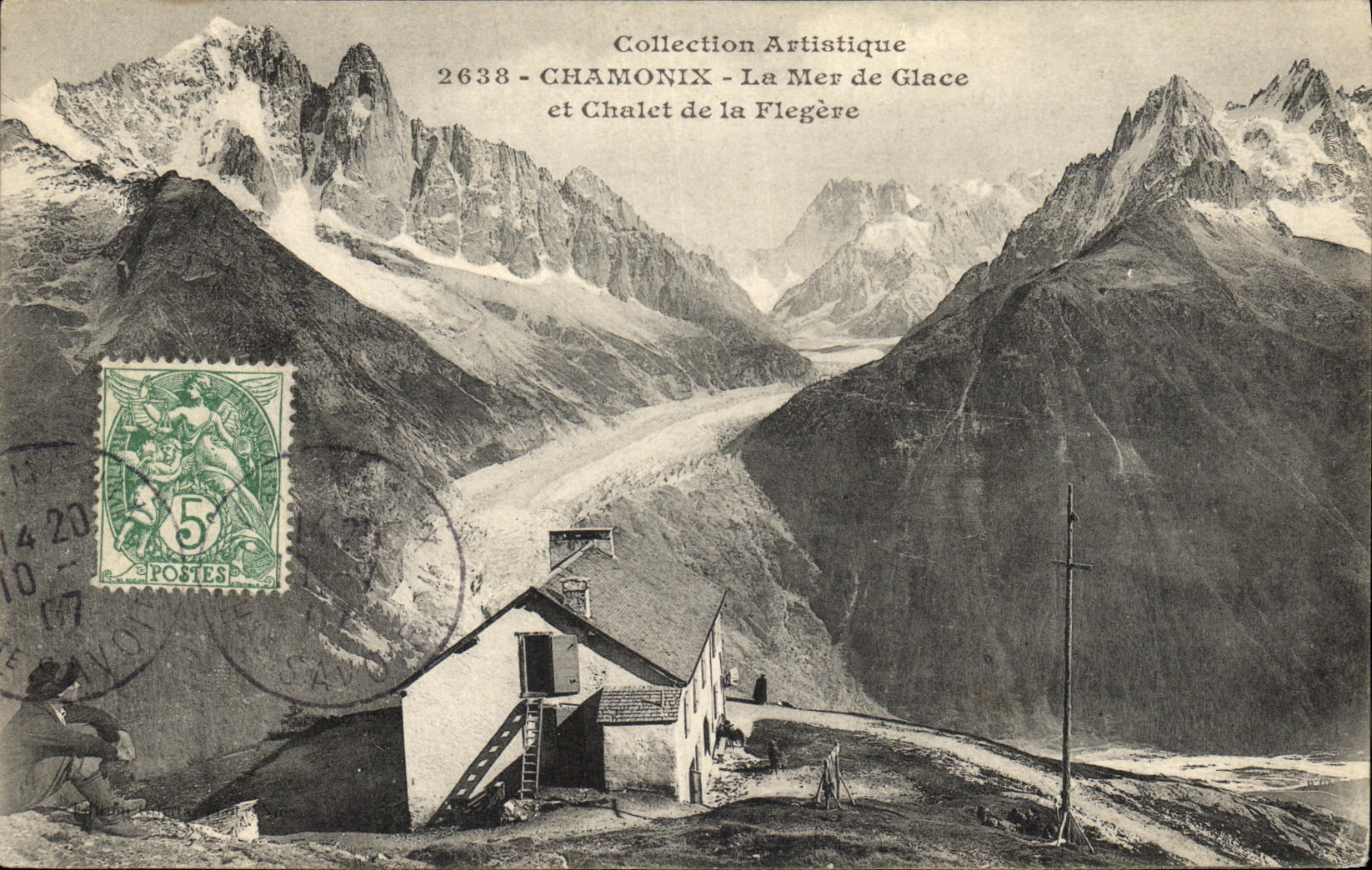 CPA Chamonix La Mer de Glace et Chalet de la Flegere