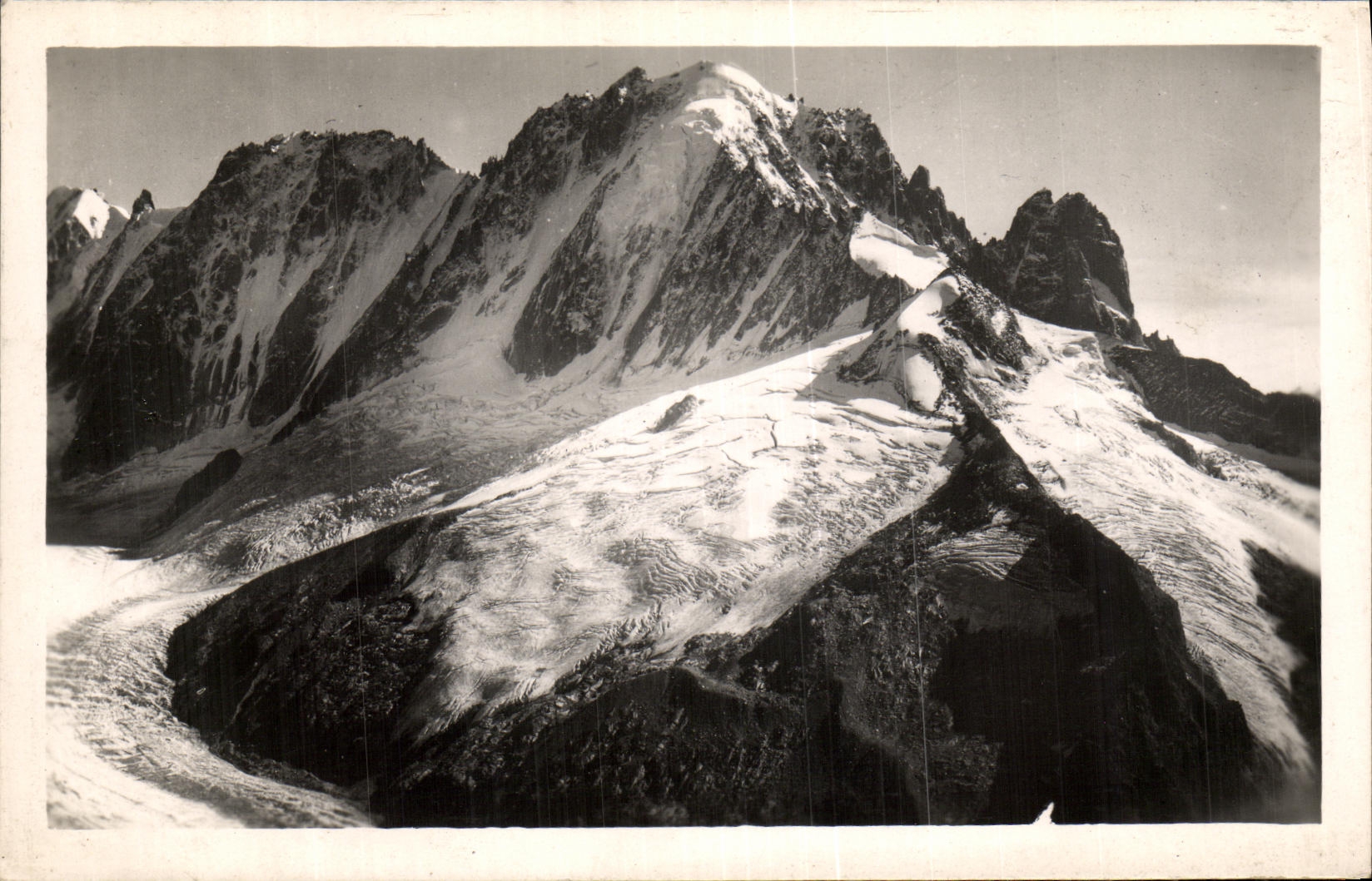 CPA Chamonix Mont Blanc Le Glacier d Argentieres