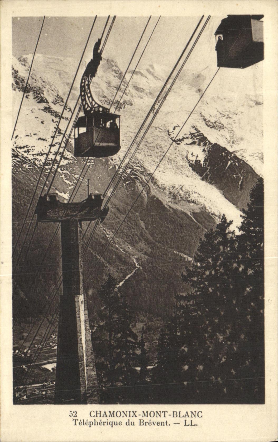 CPA Chamonix Mont Blanc Telepherique du Brevent