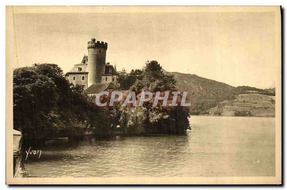 CPA Annecy et son Lac Le Chateau de Duingt