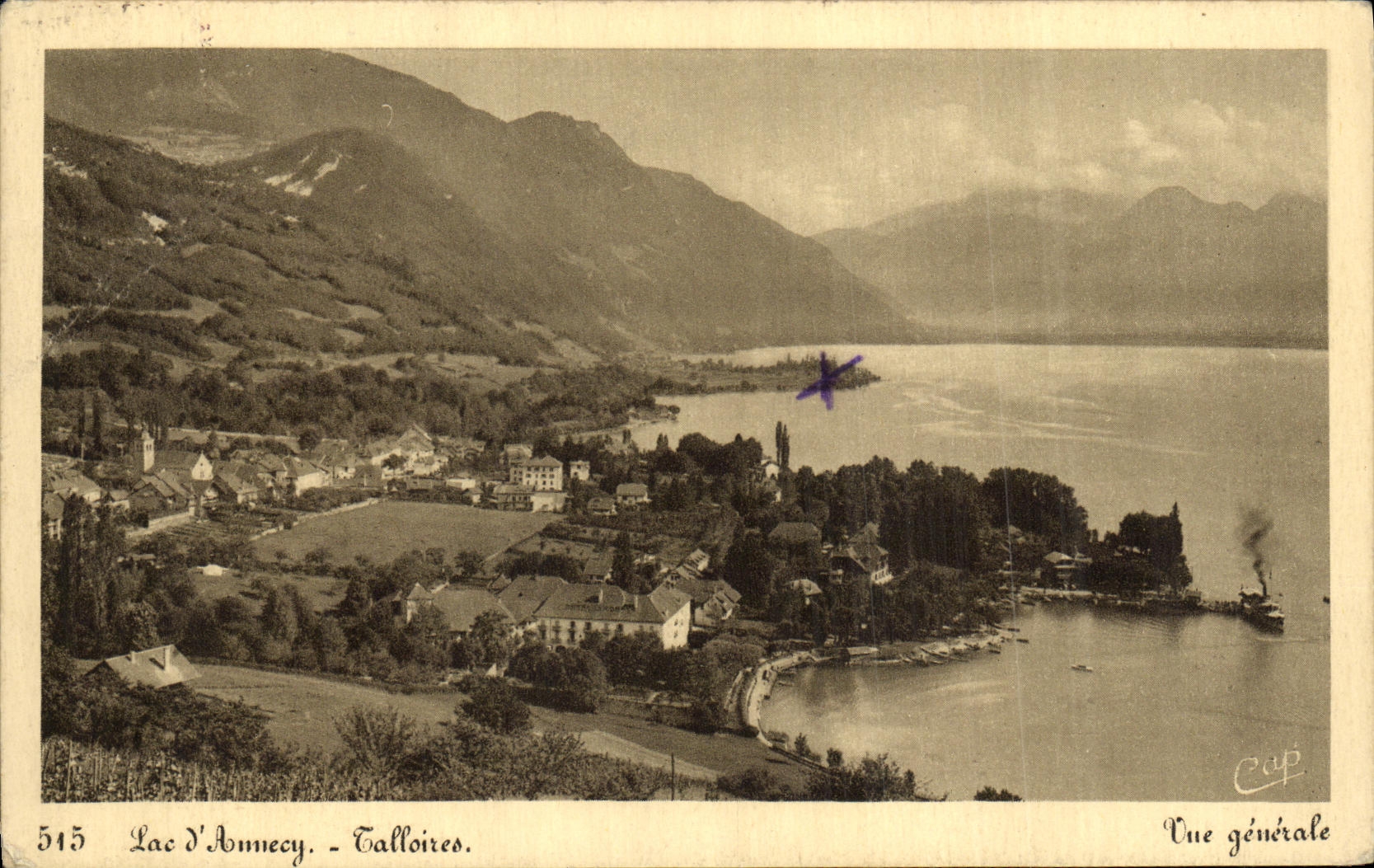 Lac d'Annecy - Talloires — Vue générale — CAP