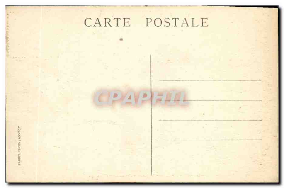 Annecy — Les Vieilles Prisons et les Canaux — Sites pittoresques de Savoie, n°29 — Back