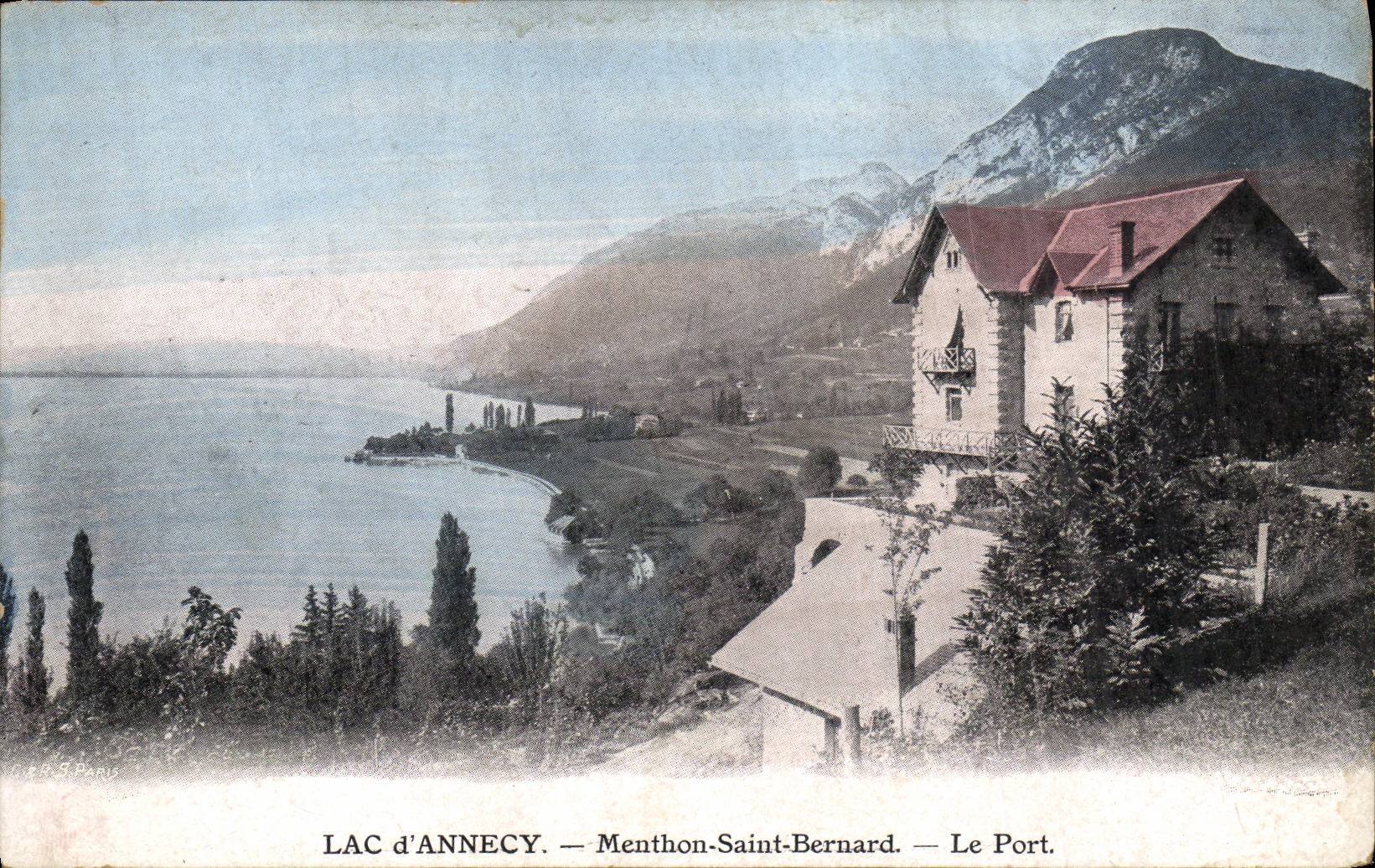 CPA Annecy Menthon Saint Bernard Le port