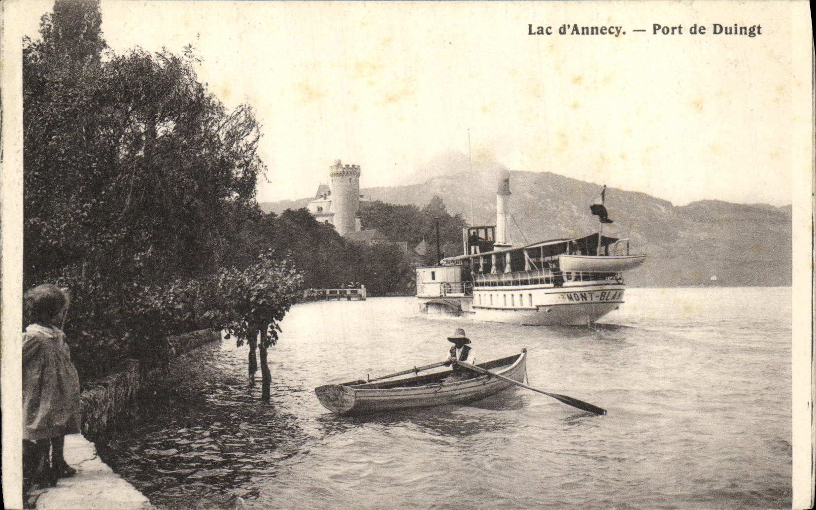 Lac d'Annecy — Port de Duingt — Éditeur non visible