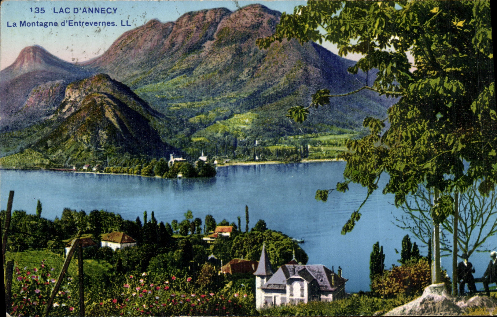 Lac d'Annecy — La Montagne d'Entrevernes — LL