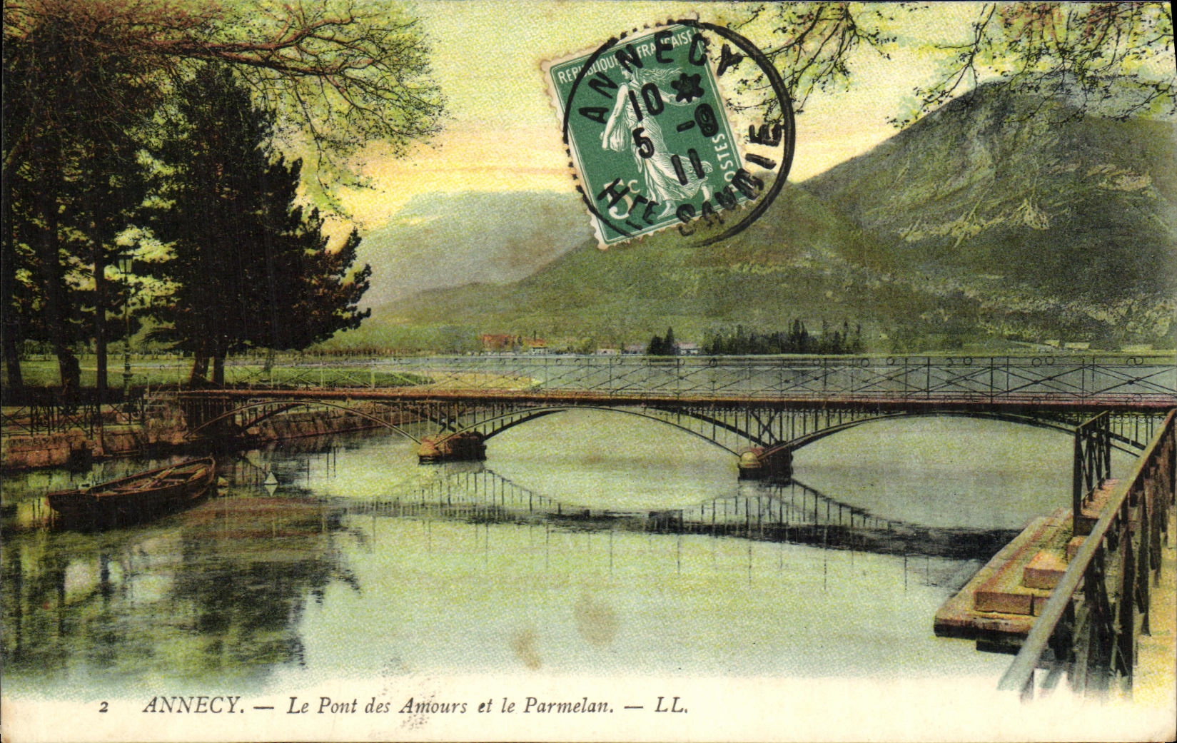 Annecy — Le Pont des Amours et le Parmelan — LL.