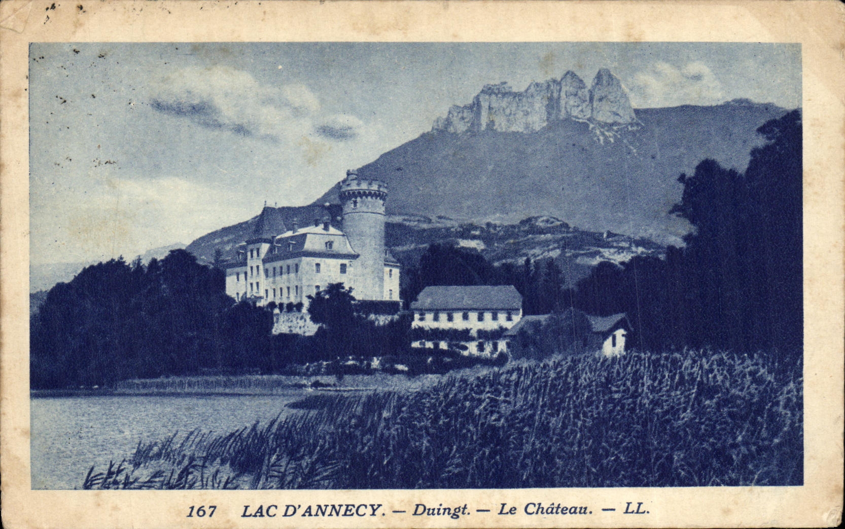 Lac d'Annecy — Le Château — LL — n°167
