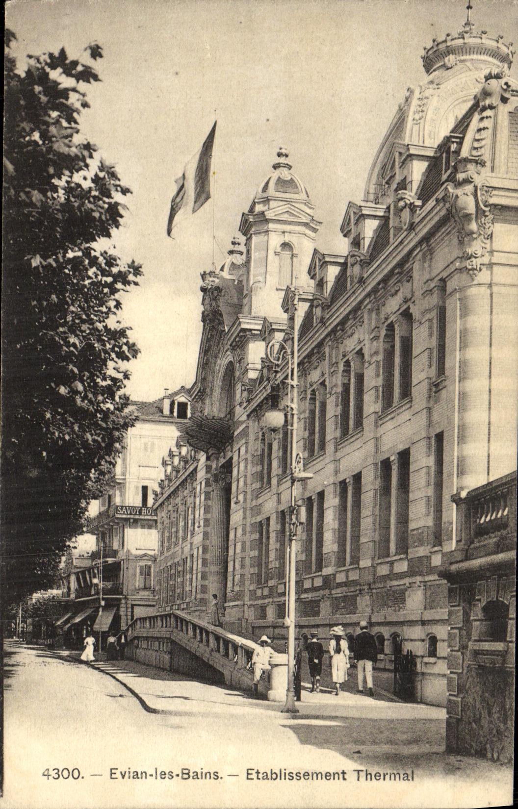 CPA Lac Annecy Evian les Bains Etablissement Thermal