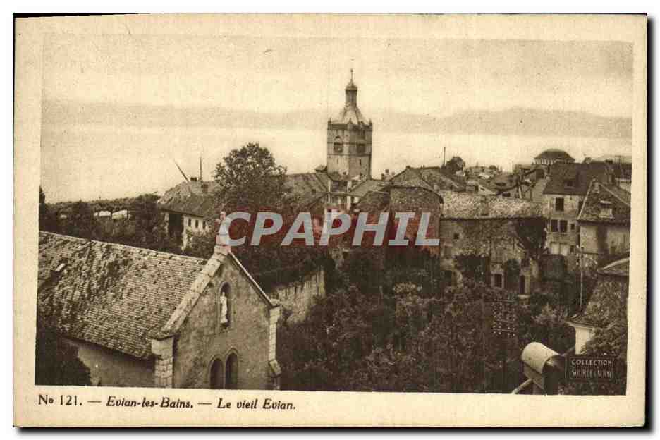 CPA Evian les Bains Le Vieil Evian