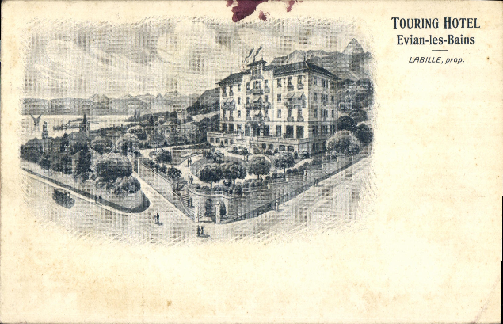 CPA Evian les Bains Touring Hotel