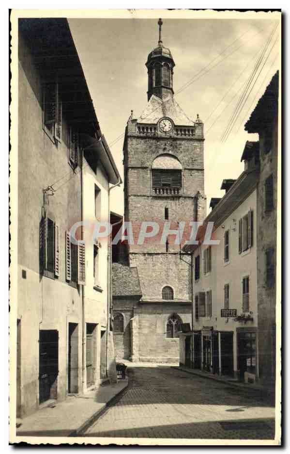 CPA Evian les Bains Eglise