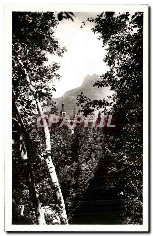 St-Gervais-les-Bains — Vue à travers les arbres — Réal-Photo C.A.P. Paris n°106