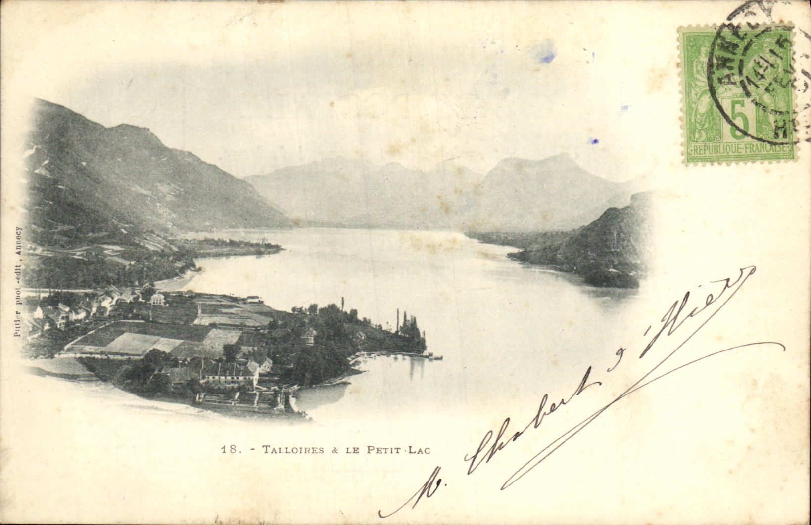 CPA Thonon les Bains Lac