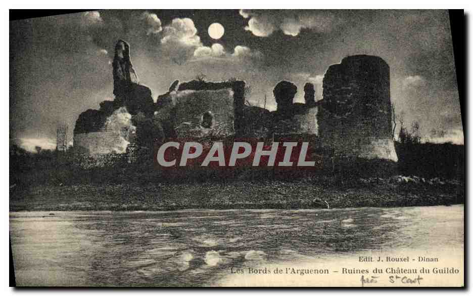 CPA Les Bords de l Arguenon Ruines du Chateau du Guildo