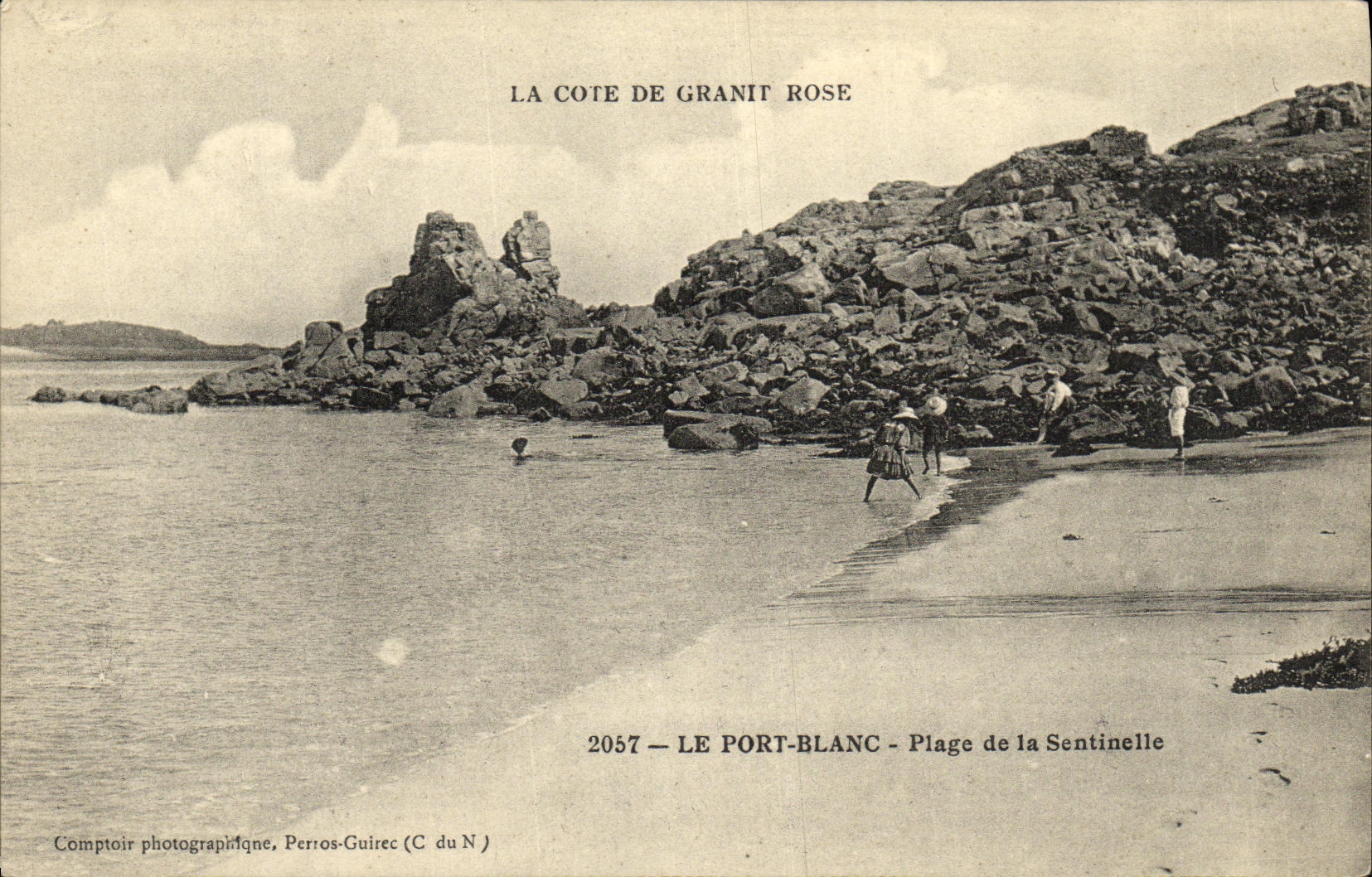 CPA Le Port Blanc Plage de la Sentinelle