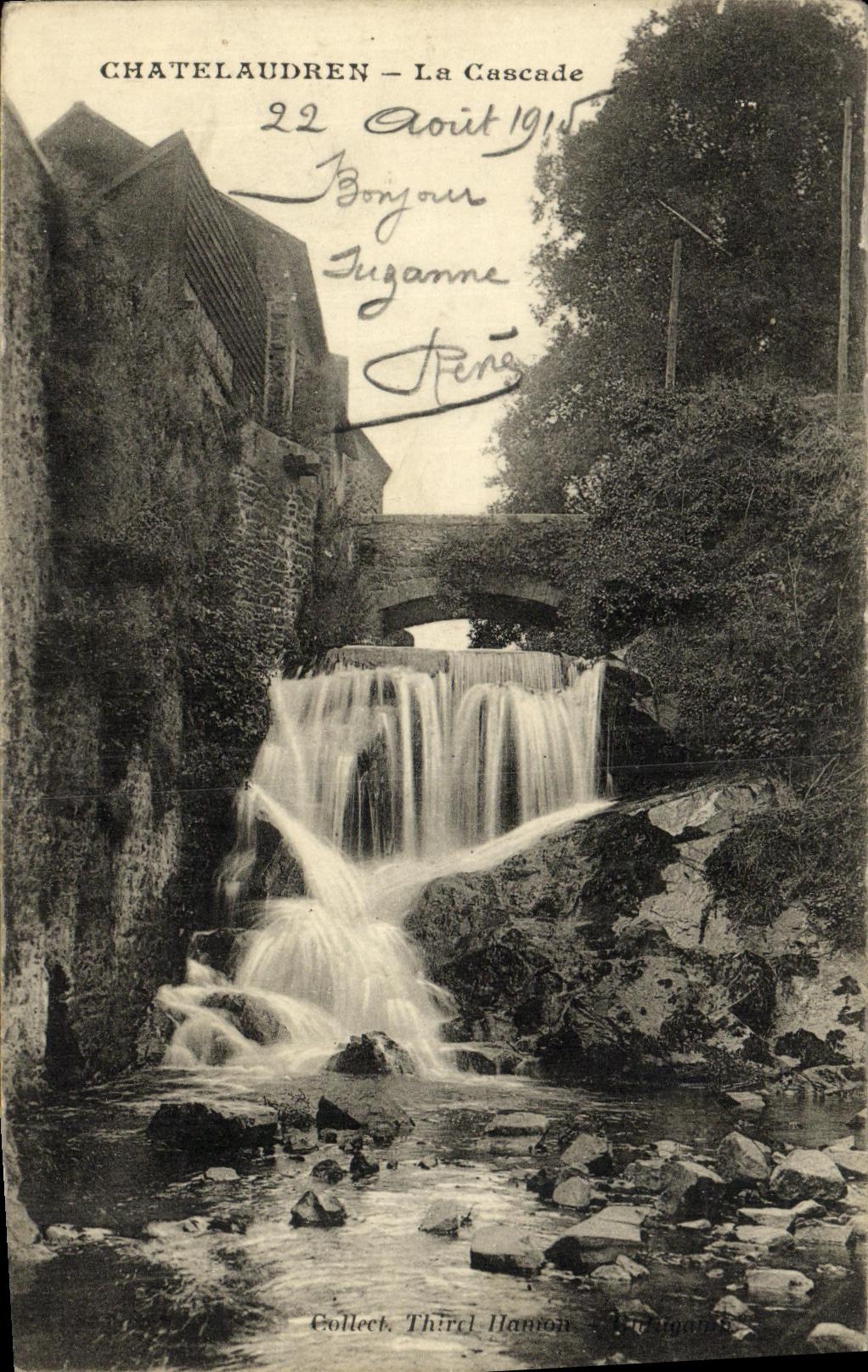 Châtelaudren — La Cascade — Collect. Thiriel Hannon