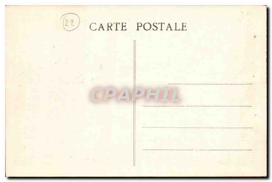 La Passagère — Les Bords de la Rance — Édition Guérin, St-Malo, n° 5080 bis — Reverso