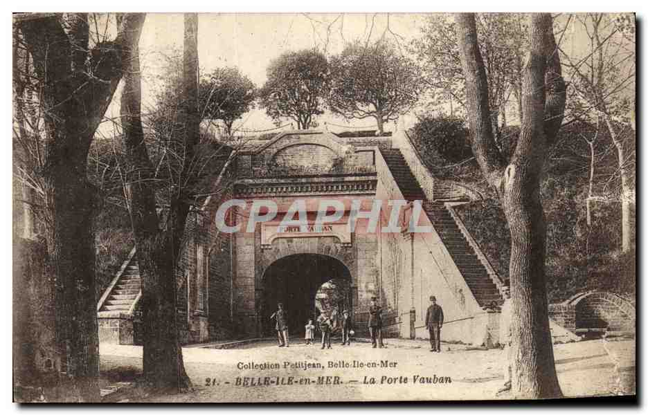Belle-Île-en-Mer — La Porte Vauban — Collection Petitjean, n°21
