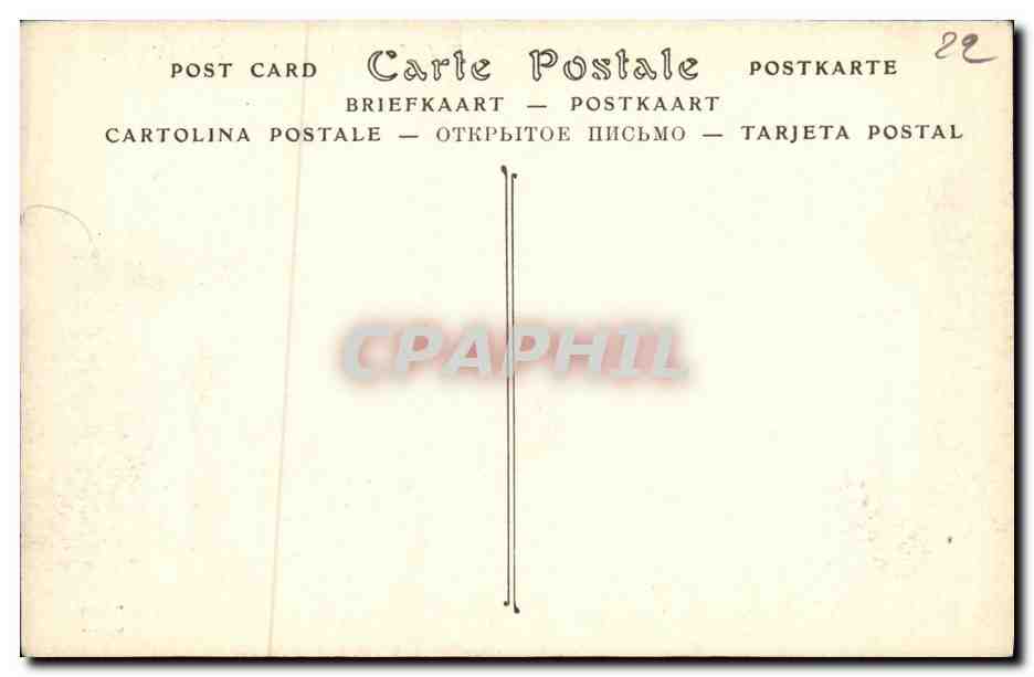 Port-Blanc (Côtes-du-Nord) — Rocks of the Islands — Publisher ND hot. n°104 — Back