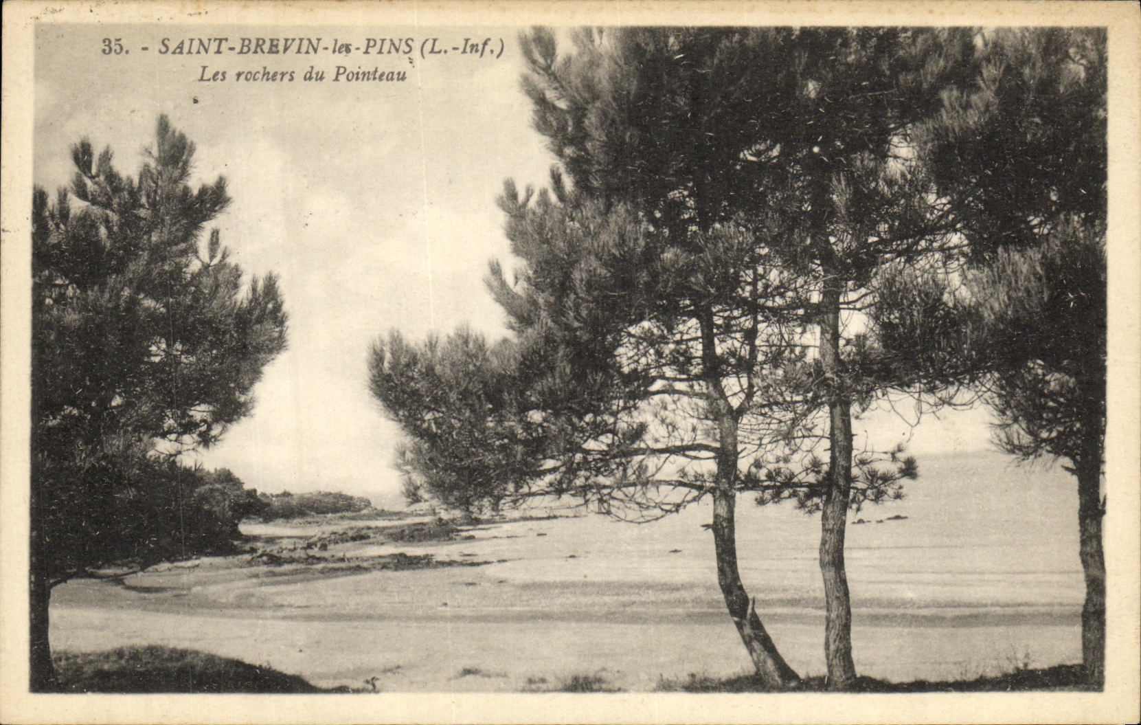CPA Saint Brevin les Pins Les Rochers du Pointeau