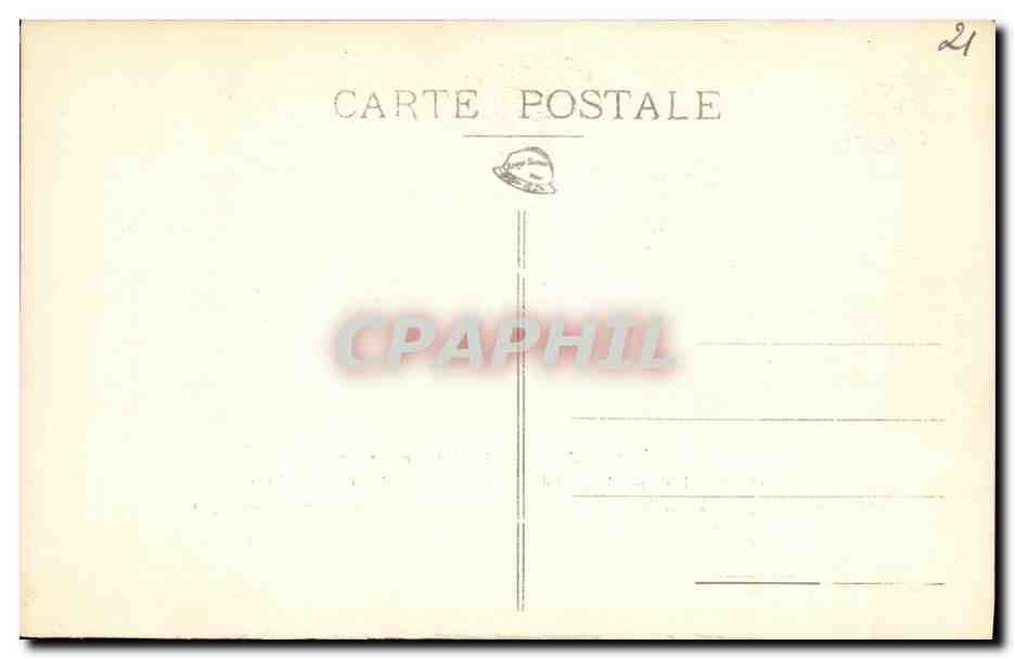 CPA Musee De Dijon Retable d autel en bois dore — Rückseite