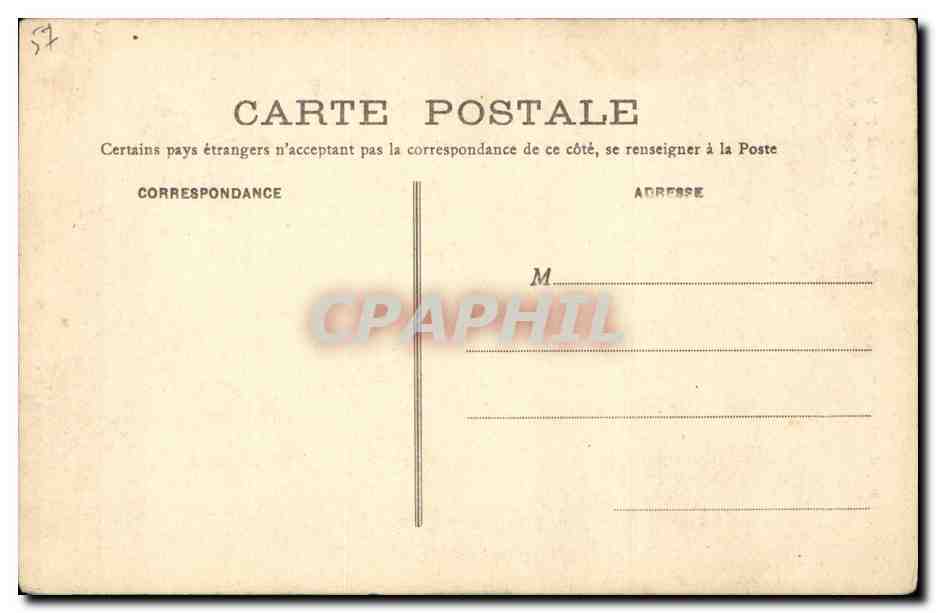 CPA Montdidier Portail de l Eglise Saint Sepulcre — Back