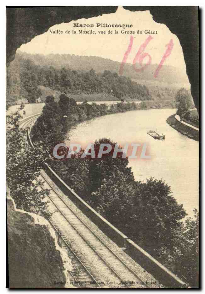 Vallée de la Moselle, vue de la Grotte du Géant — Maron Pittoresque — Gardolet et Brignais, Toul