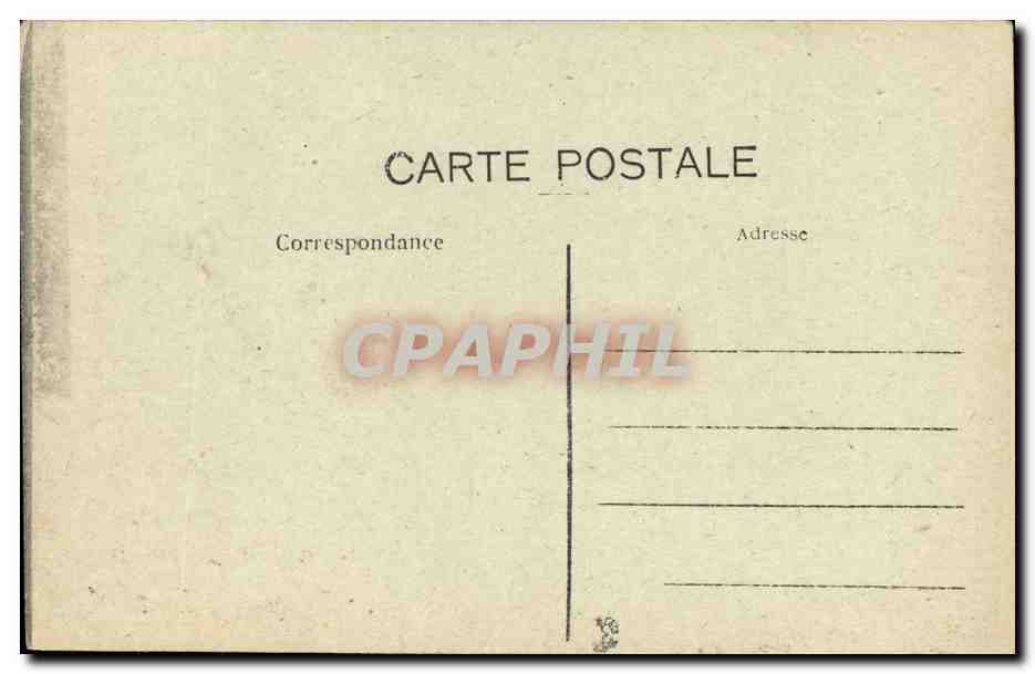 CPA Mansle L Ecluse Vue prise des lles Barque — Rückseite
