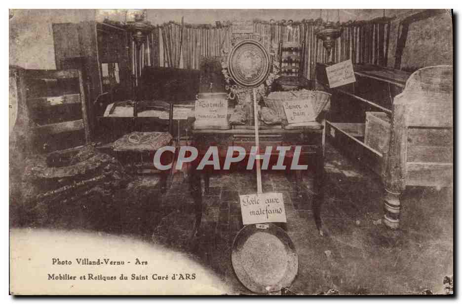 CPA Mobiller et Reliques du Saint Cure d Ars
