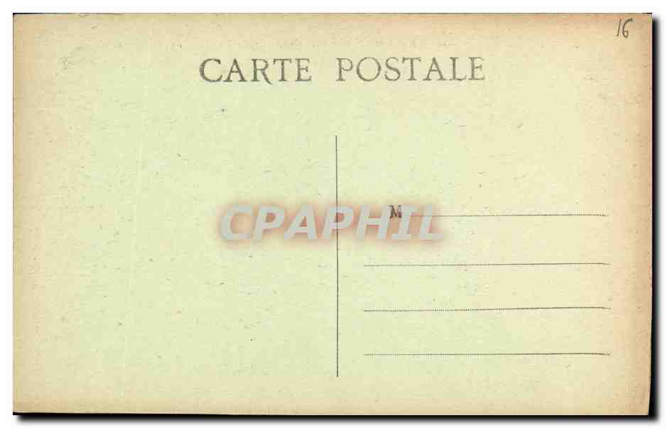 St-Mary près Chasseneuil — Le Château, XVIIIe s. — A.G.A. Angoulême — Verso