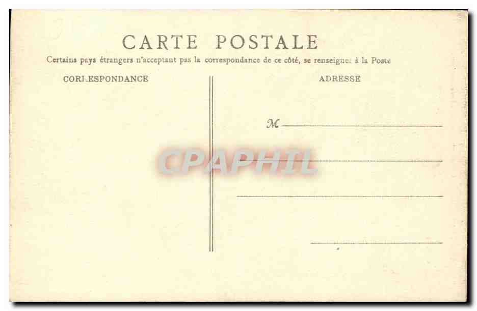 Angoulême — La Chapelle de l'Hôpital, ancienne chapelle du Couvent des Cordeliers, XIVe siècle — B. F., PARIS — Rückseite