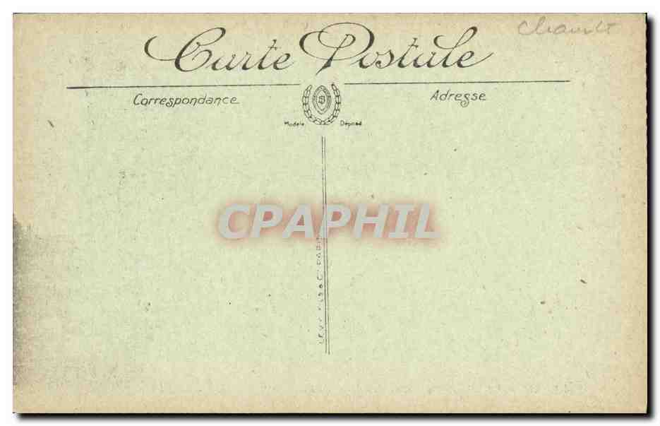 Angoulême — Intérieur de l'Hôtel de Ville — Salle des Fêtes — LL. n°40 — Reverso