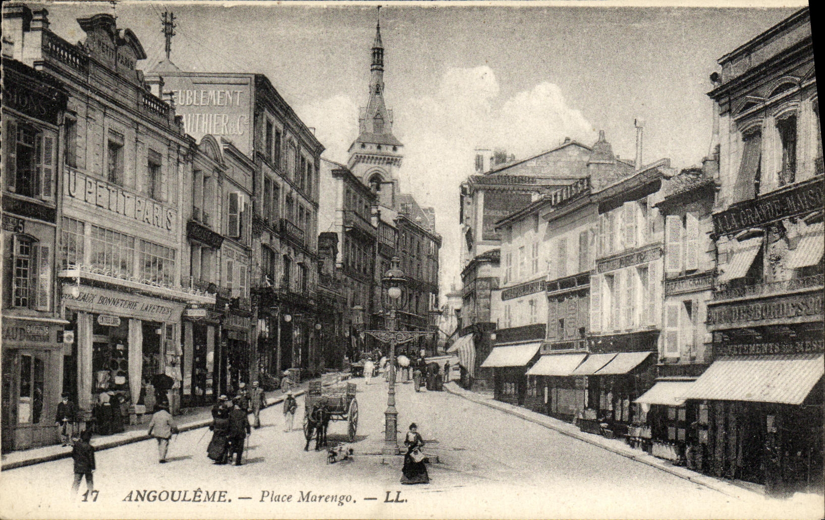 Angoulême — Place Marengo — LL. — Éditeur LL.