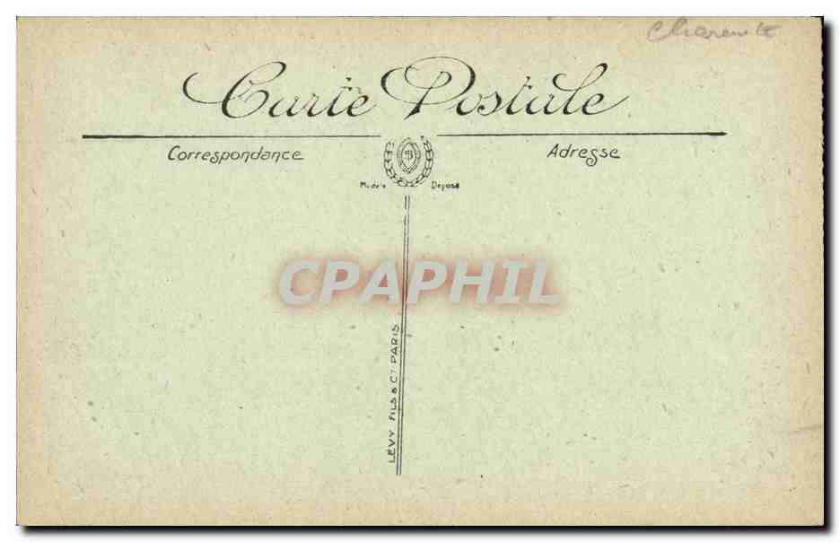 Angoulême — Place Marengo — LL. — Éditeur LL. — Verso
