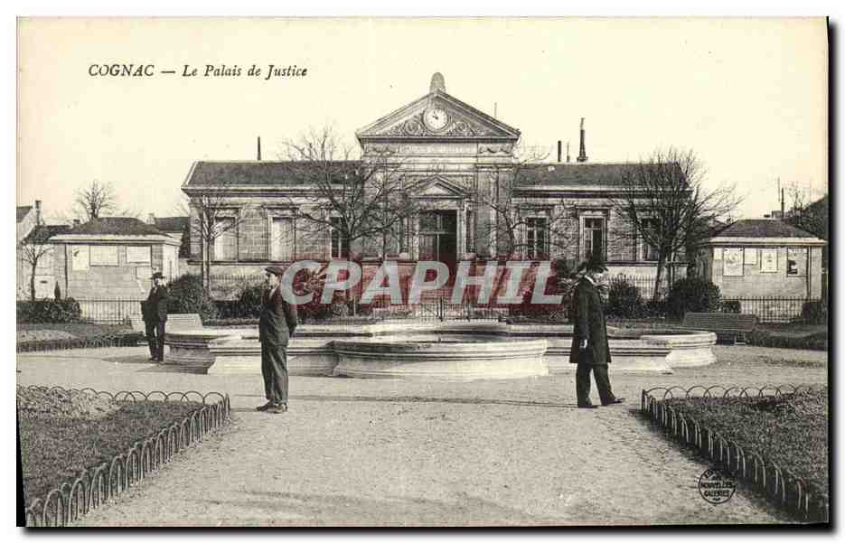 CPA Cognac Le Palais de Justice