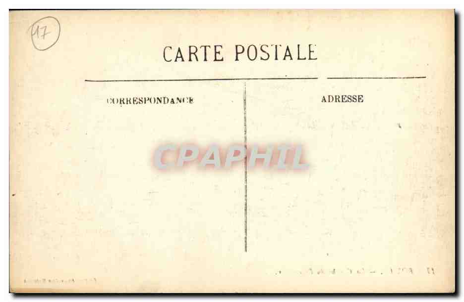 CPA Royan La Conche du Pigeonnier — Rückseite