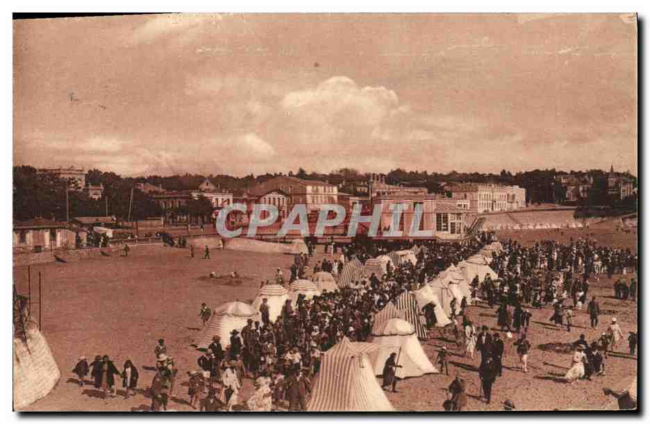 Plage de Pontaillac — Royan — Édition artistique H. Bergevin n°12128