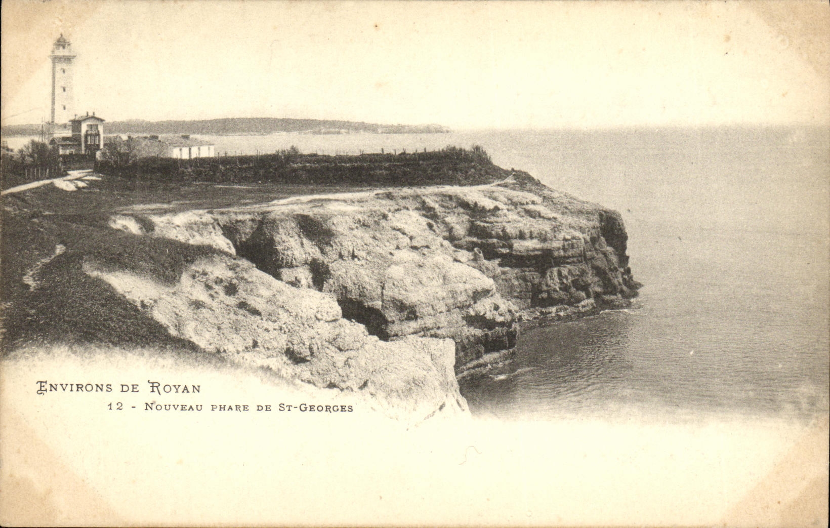 CPA Environs de Royan Nouveau Phare de St Georges