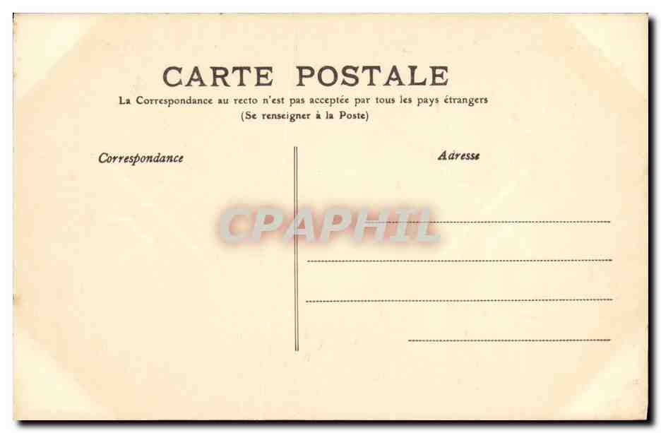 MOUSTIERNEUF, près MARENNES — Ancien Prieuré du XIe siècle — Mlle Bernard, édit. Marennes — Verso