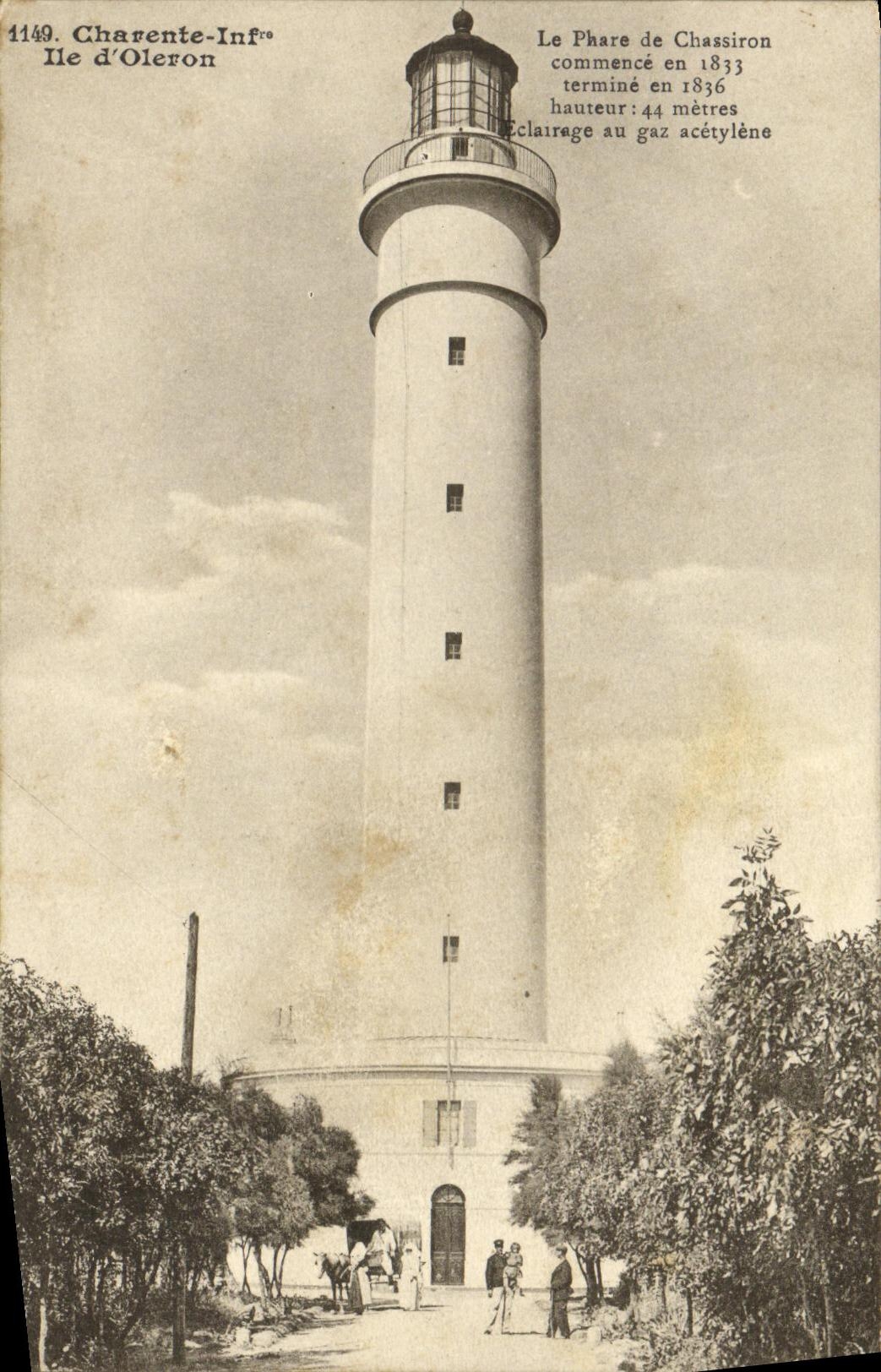 CPA Charente Inf lle d Oleron Le Phare de Chassiron 