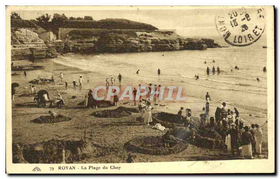 CPA Royan La Plage du Chay