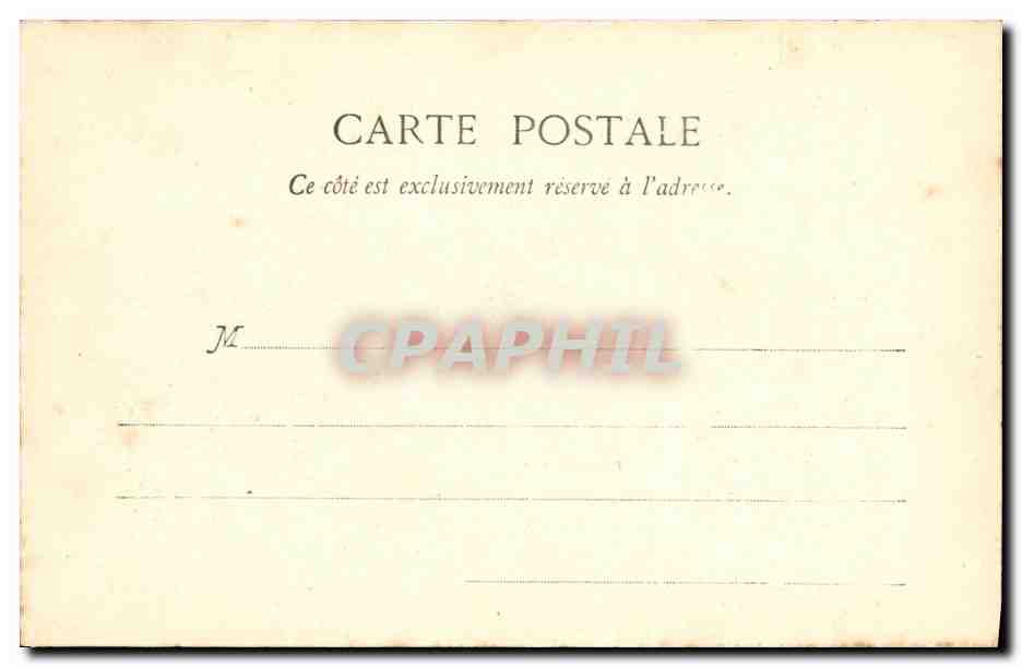 CPA Fort Chapus — Rückseite