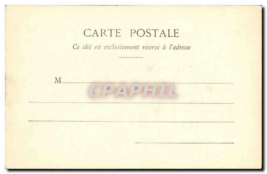 CPA Marennes Hopital Dubois Meynardie — Rückseite